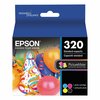 Epson T320 (320) Ink, Black/Cyan/Magenta/Yellow T320